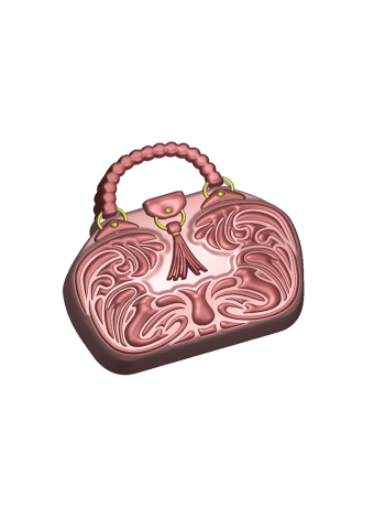 Сумочка (846) - формочка для мыла ручной работы