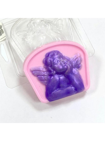 Ангел в окошке - формочка для мыла, свечей, шоколада ручной работы