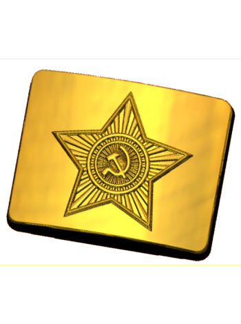 Бляха 043 - формочка для мыла ручной работы