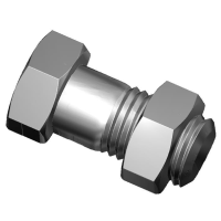 Болт с гайкой - форма для мыла и шоколада пластиковая