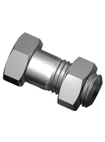 Болт с гайкой - формочка пластиковая