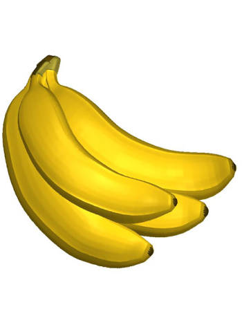 Бананы - формочка для мыла ручной работы