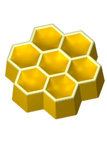 Соты 888 - формочка для мыла ручной работы