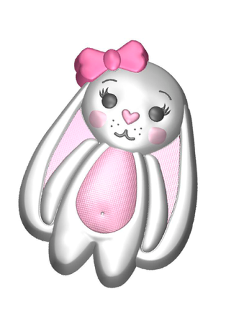 Зая девочка - формочка для мыла ручной работы