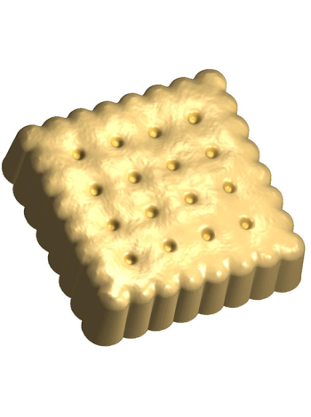 Крекер квадратный 102- формочка для мыла, шоколада, свечей ручной работы