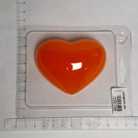 Сердечко 268 - форма для мыла, шоколада, свечей пластиковая