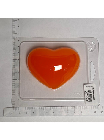 Сердечко 268 - формочка для мыла, шоколада ручной работы