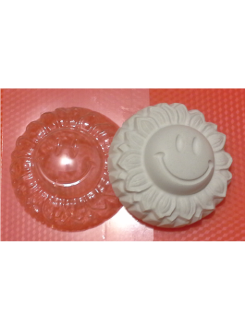 Смайлище (045) - формочка для мыла и шоколада ручной работы
