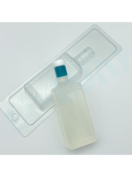 Бутылка текилы №7 - форма для мыла пластиковая