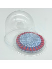 Коврик вязаный круглый - формочка для мыла или шоколада