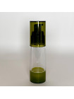 Вакуумный диспенсер зеленый 30 мл - тара для косметики