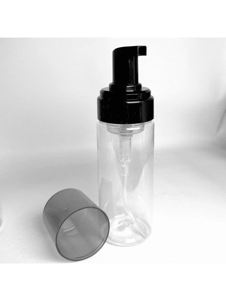 Флакон с пенообразователем прозрачный (150 мл)