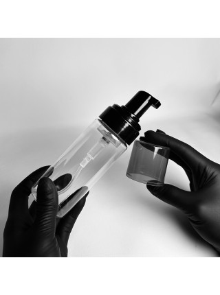 Флакон с пенообразователем прозрачный (150 мл)