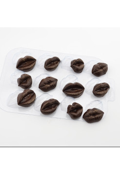 Шоко поцелуйчики - форма для шоколада 