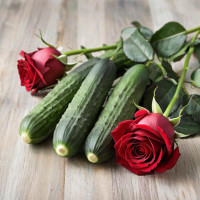 Огурец и роза - отдушка 10 мл