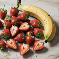 Банан клубника - отдушка (10 мл)