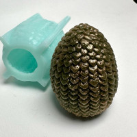 Яйцо Дракона 1942 - силиконовая 3D форма