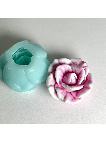 Роза 374-1 - силиконовая 3D форма