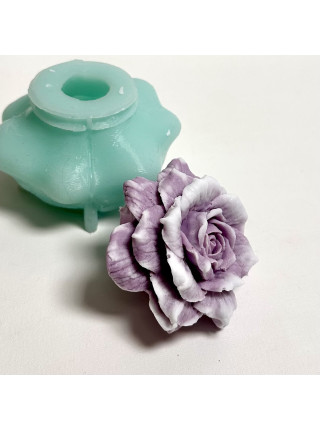 Роза 120 - силиконовая 3D форма