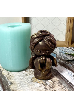 Ангел девочка - силиконовая форма 3D