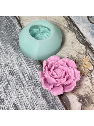 Пион 25 - силиконовая 3D форма