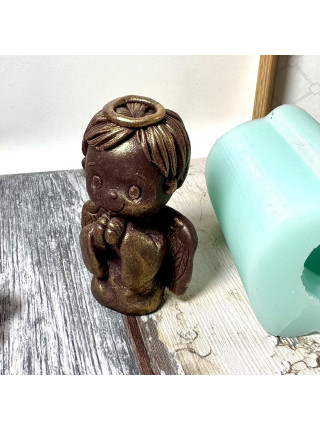 Ангел мальчик - силиконовая 3D форма