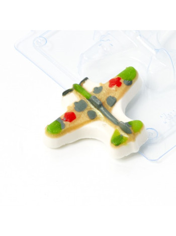 Самолет военный - формочка для мыла ручной работы