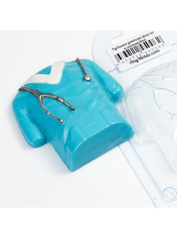 Рубашка доктора - формочка для мыла ручной работы