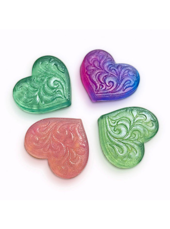 Сердце декоративное мини - формочка для мыла ручной работы