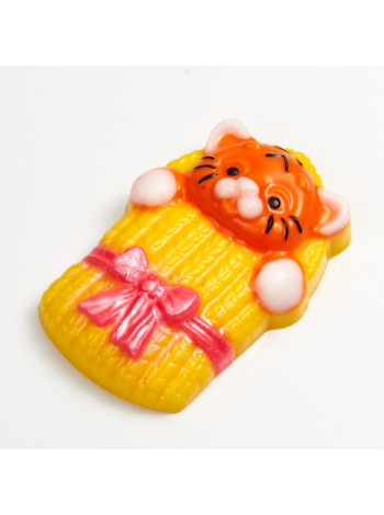 Новорожденный тигренок - формочка для мыла ручной работы