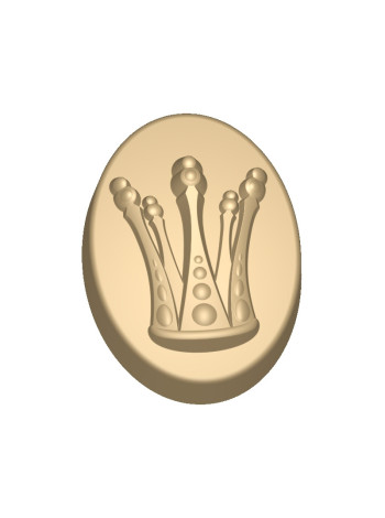 Корона - формочка для мыла ручной работы