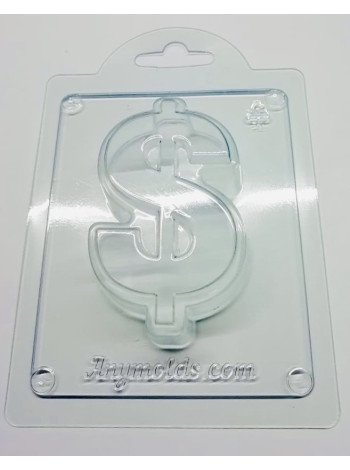 Доллар - формочка для мыла ручной работы