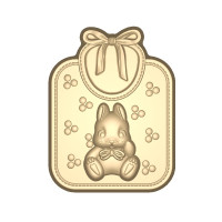 Слюнявчик - пластиковая форма