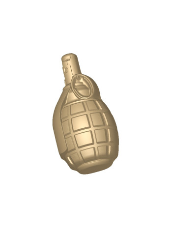 Граната - формочка для мыла ручной работы