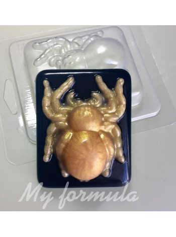 Паук - форма для мыла пластик