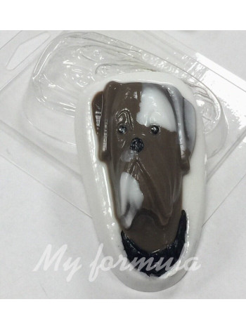 Пес - форма для мыла пластик 