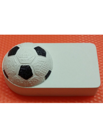 Открытка Футбол - форма для мыла пластик