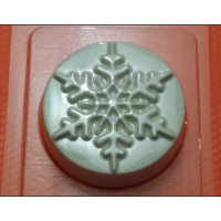 Снежная шайба  - форма для мыла пластиковая