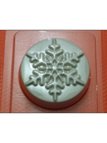 Снежная шайба  - форма для мыла пластиковая