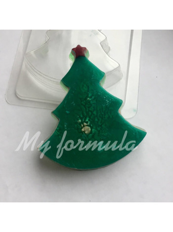Елка звезда - формочка для мыла ручной работы