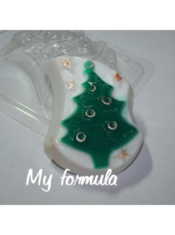 Елка волна - формочка для мыла ручной работы