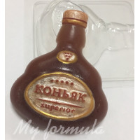 Коньяк - форма для мыла пластиковая