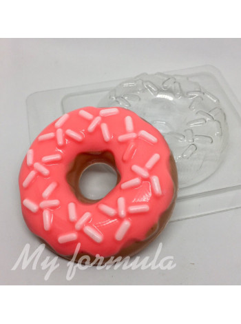Пончик - формочка для мыла ручной работы