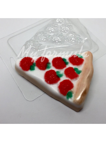 Пирог с ягодами - формочка для мыла пластиковая