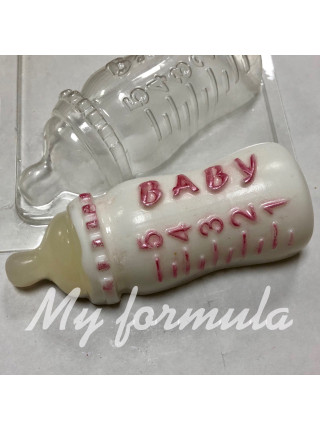 Бутылочка детская - форма для мыла пластик