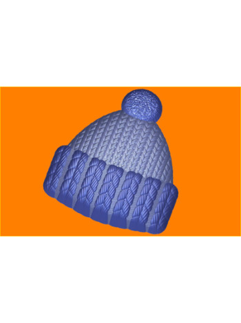 Вязаная шапка - форма пластиковая для мыла ручной работы