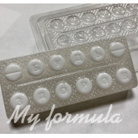 Будь здоров - форма для мыла пластик