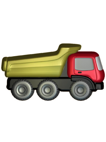 Грузовичок 509  - формочка для мыла ручной работы