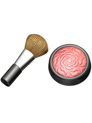 Румяна и кисть - формочка для мыла ручной работы