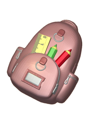 Школьный рюкзак 591 - форма для мыла пластик